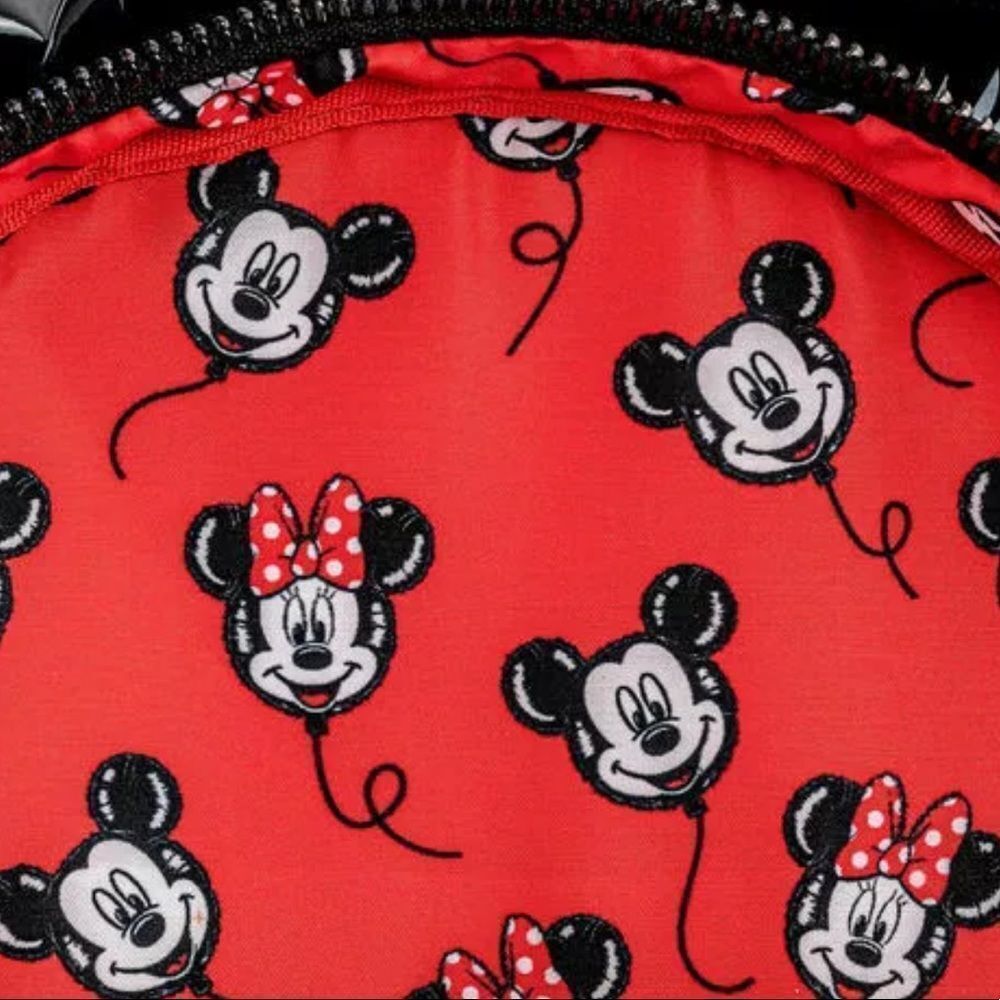 NWT Loungefly Disney Mickey Mouse Balloon Mini Backpack​​​​​​​ - Picture 4 of 4